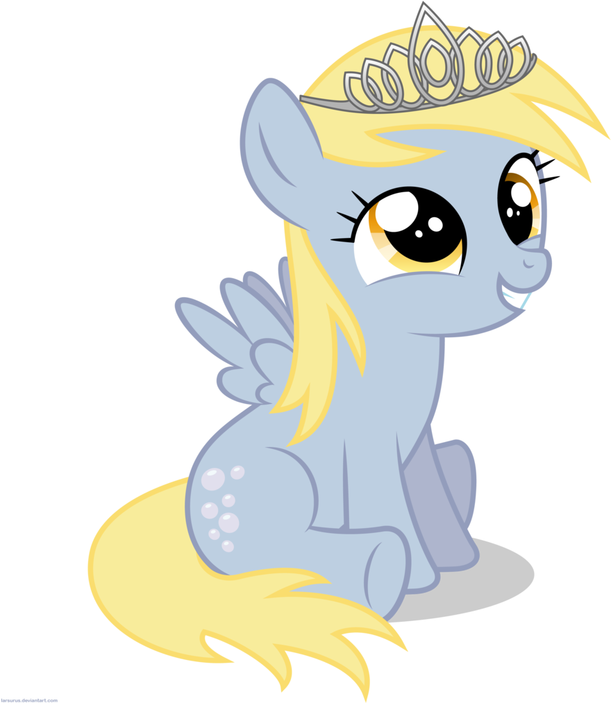 Larsurus, Derpy Hooves, Filly, Safe, Simple Background, - Маленькая Дерпи Clipart (880x1013), Png Download