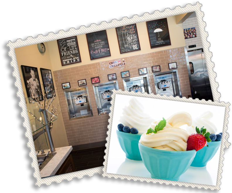 Frozen Yogurt & Ice Cream - Frozen Yogurt Clipart (792x659), Png Download