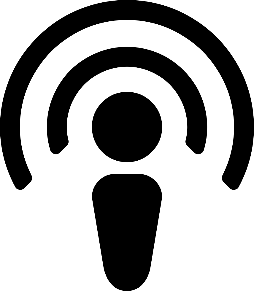 Podcast Icon Png 278472 Clipart (856x980), Png Download