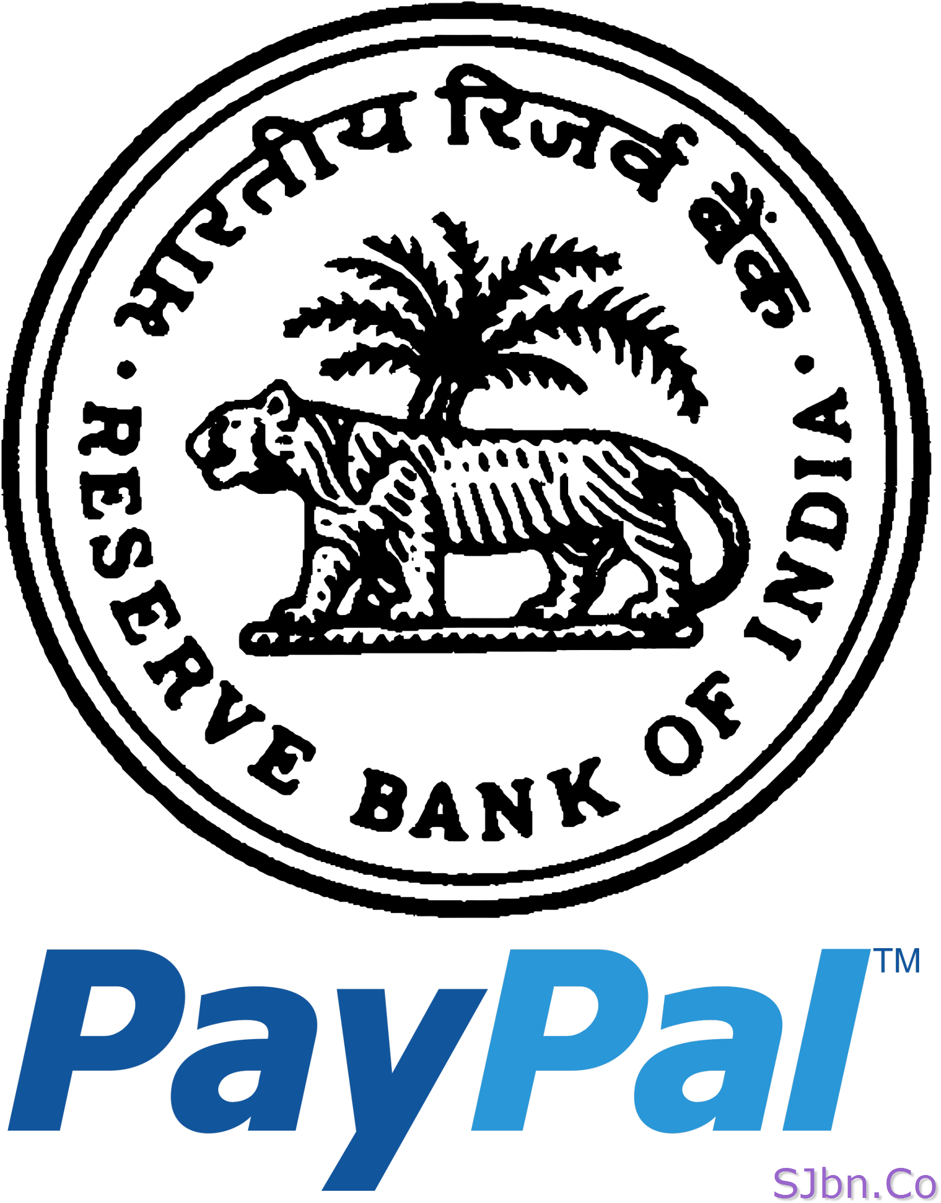 Reserve Bank Of India And Paypal - Reserve Bank Of India Logo Clipart (1850x2365), Png Download