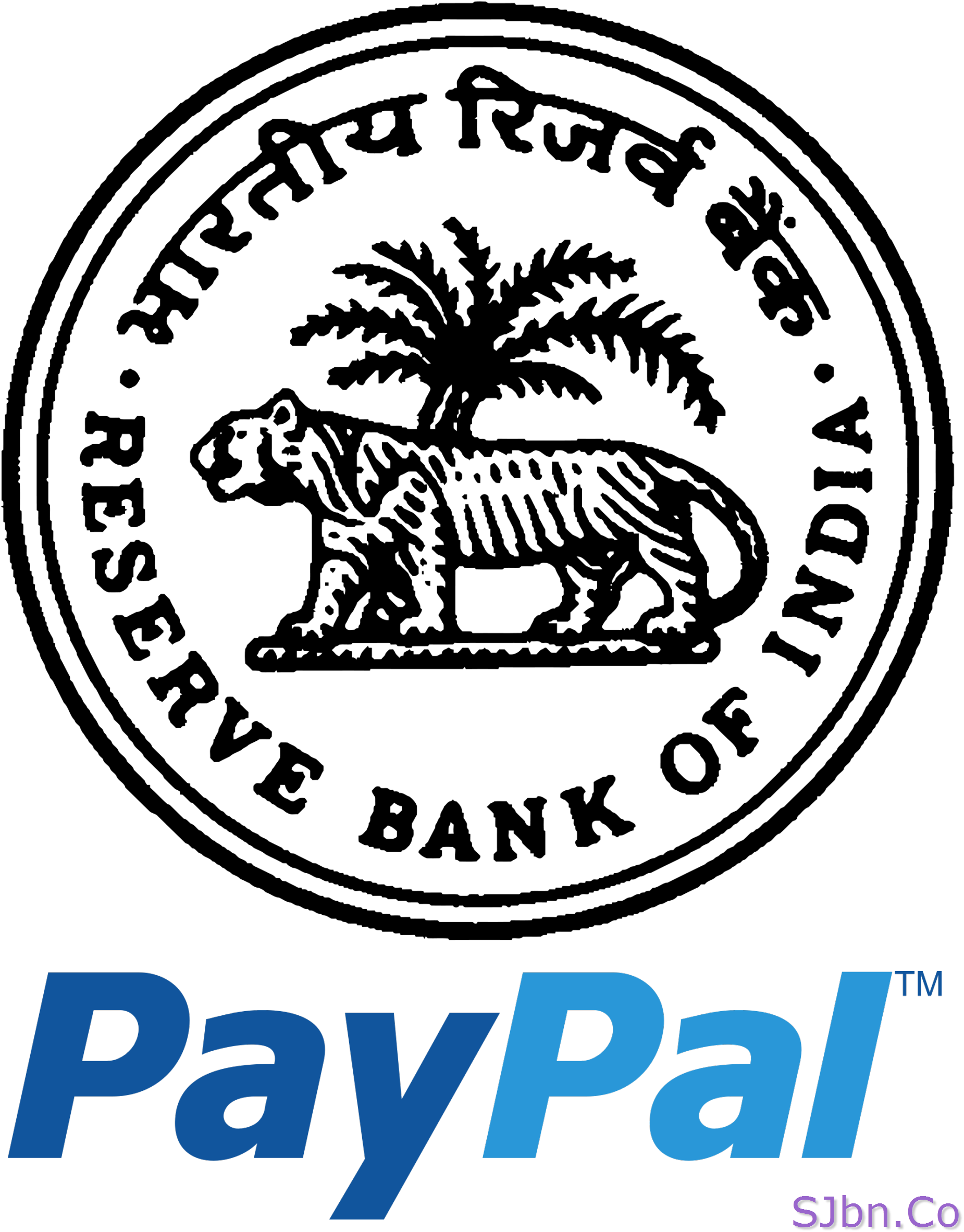 Reserve Bank Of India And Paypal Reserve Bank Of India Logo Clipart 