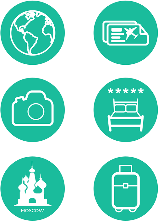 Flat Travel Icon - Emblem Clipart (503x704), Png Download