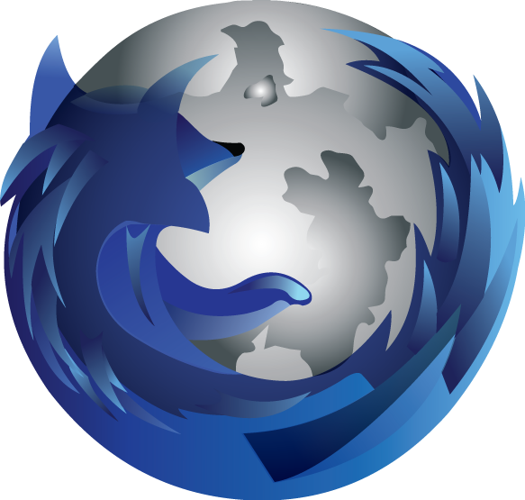 Blue Firefox Icon Png Clipart (583x555), Png Download