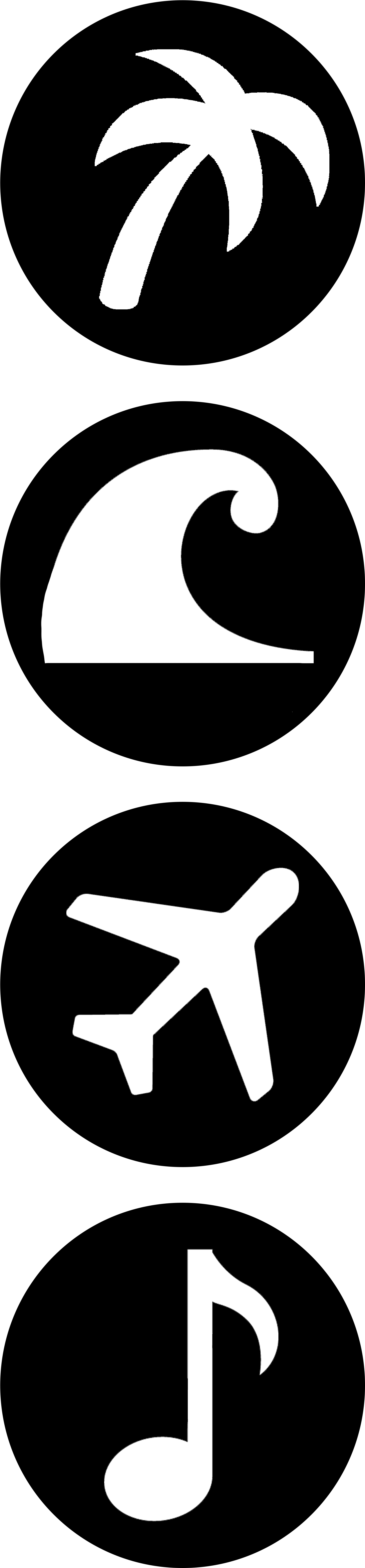 Travelgrom Icons - Sign Clipart (2500x7500), Png Download