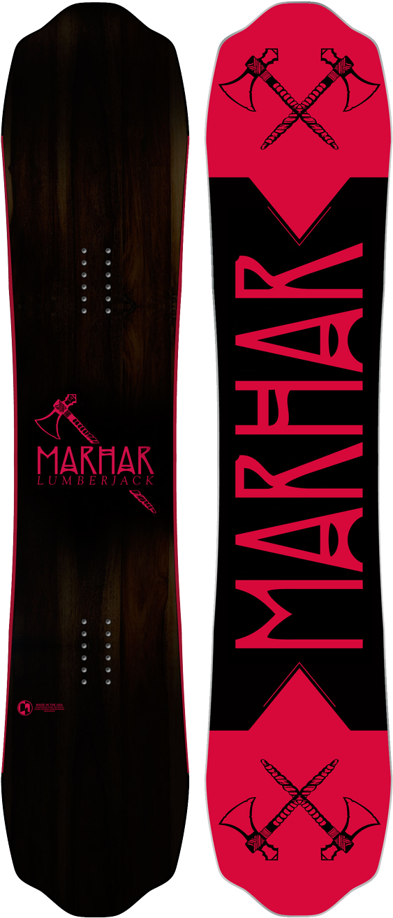 Mens All Terrain Powder Freestyle Snowboard Clipart (563x1314), Png Download