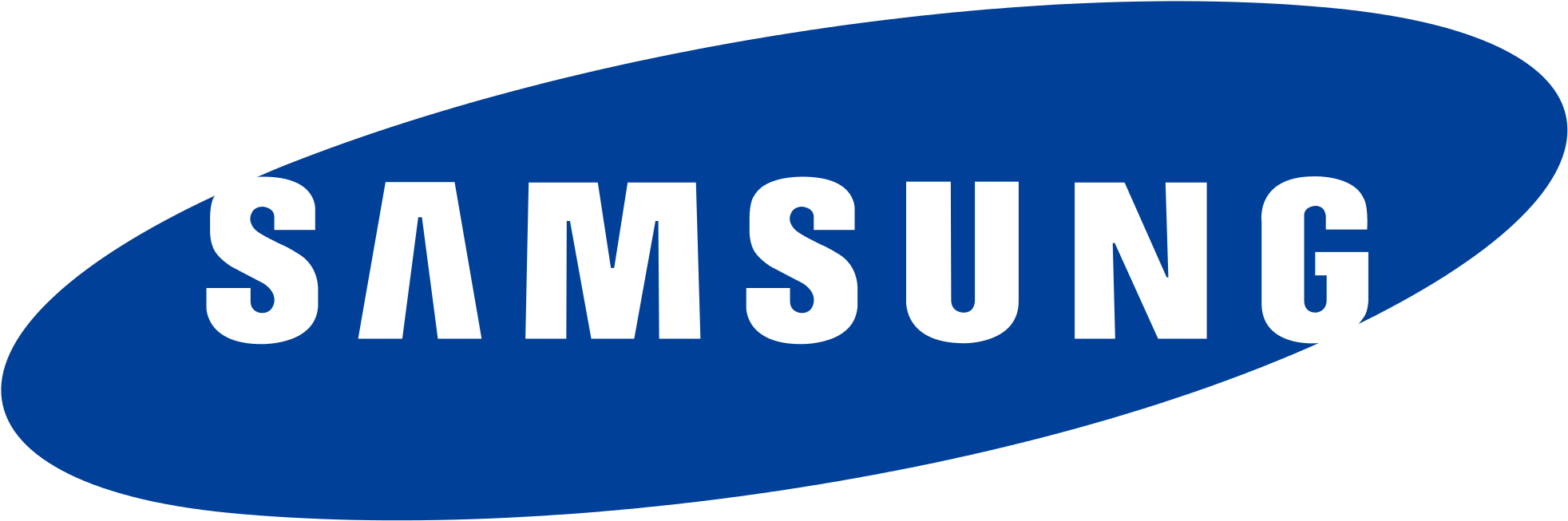 Samsung Simple Logo Transparent Png - Samsung Shop Board Clipart (2000x689), Png Download