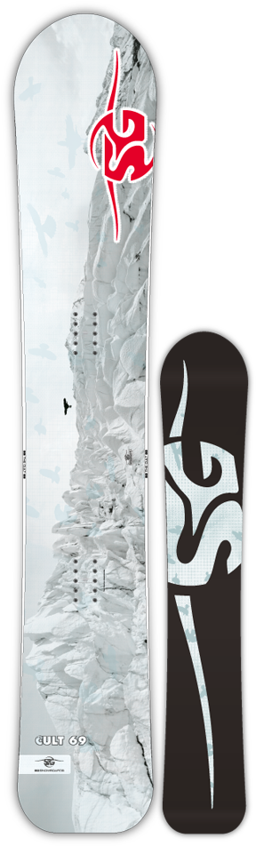 The Cult - Sg Snowboards Soul 159 Clipart (960x960), Png Download