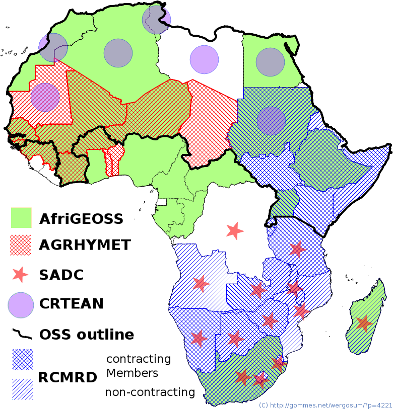 African Regional Geomatics Groupings - Continental Map Clipart (798x832), Png Download