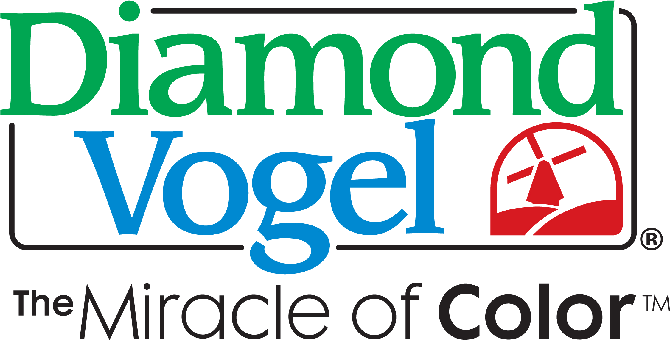 Diamond Vogel Company Logo Clipart (2400x1200), Png Download