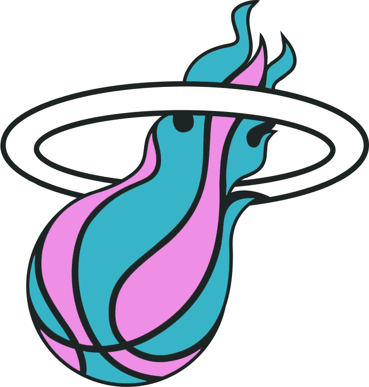 Full Size - Miami Heat Vice Logo Clipart (722x757), Png Download