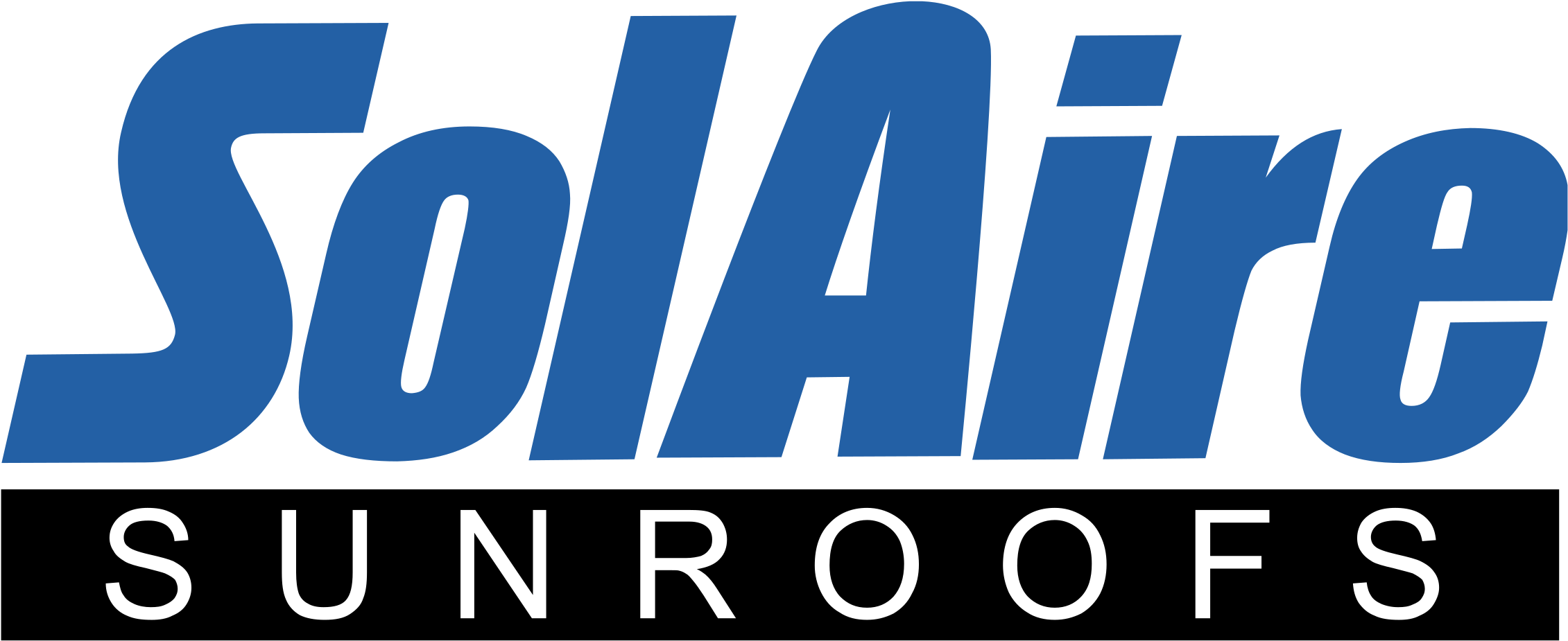 Solaire Sunroofs Logo Png Transparent - Webasto Clipart (2261x925), Png Download