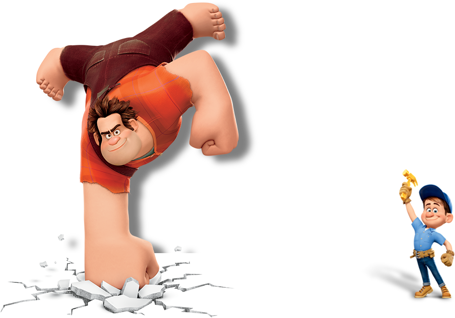 Wreck It Ralph Png Clipart - Wreck It Ralph Png Transparent Png (1585x688), Png Download