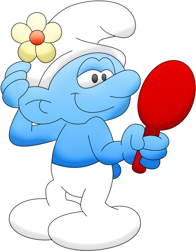 Smurfs - Cartoon Clipart (781x1024), Png Download