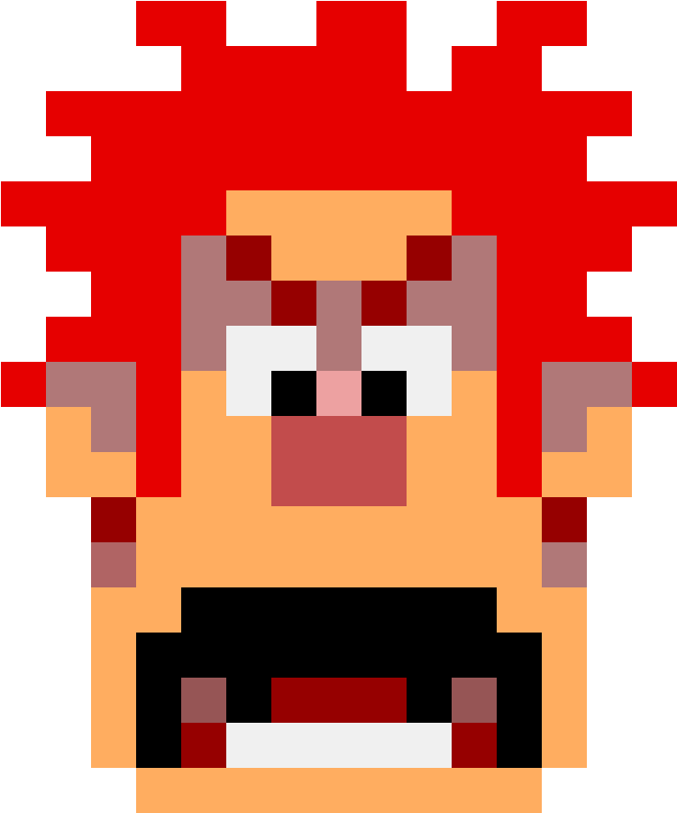 Wreck-it Ralph - Wreck It Ralph Pixel Clipart (1050x1020), Png Download