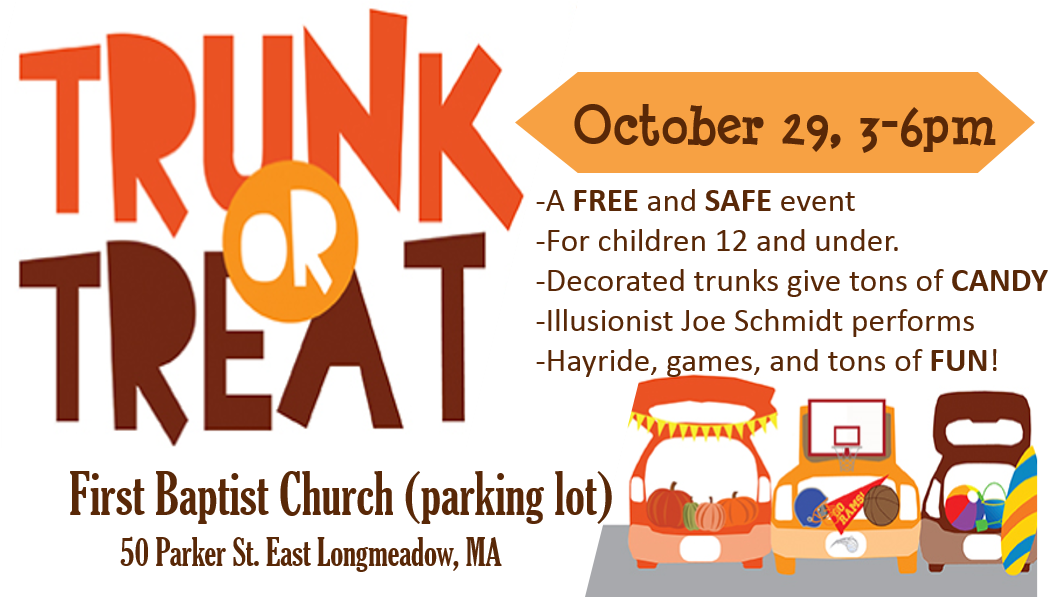 29 Oct Trunk Or Treat - Poster Clipart (1192x596), Png Download