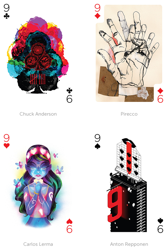 Illustrated Card Deck - Illustration Clipart (600x836), Png Download