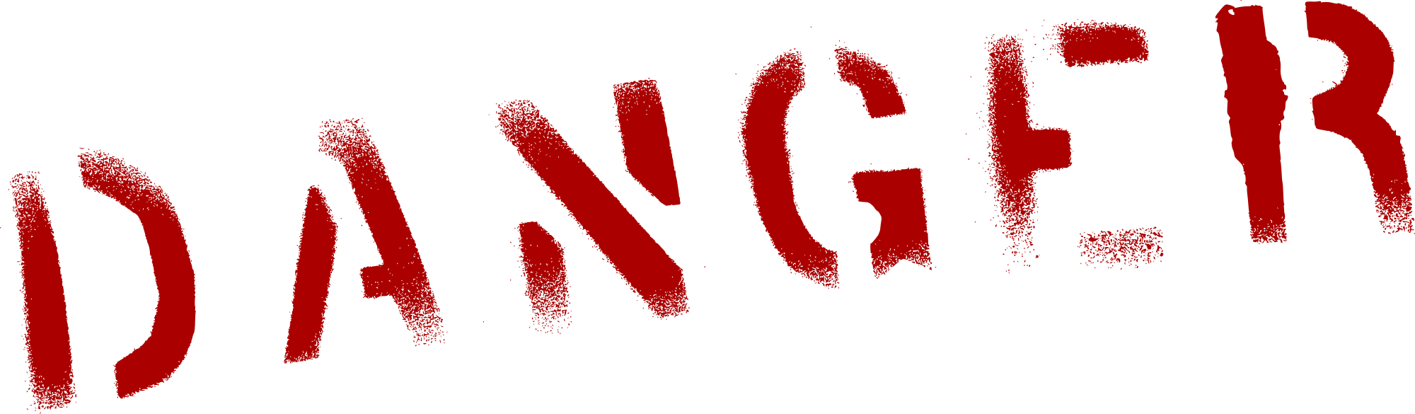 Free Download - Danger Png Clipart (2000x585), Png Download