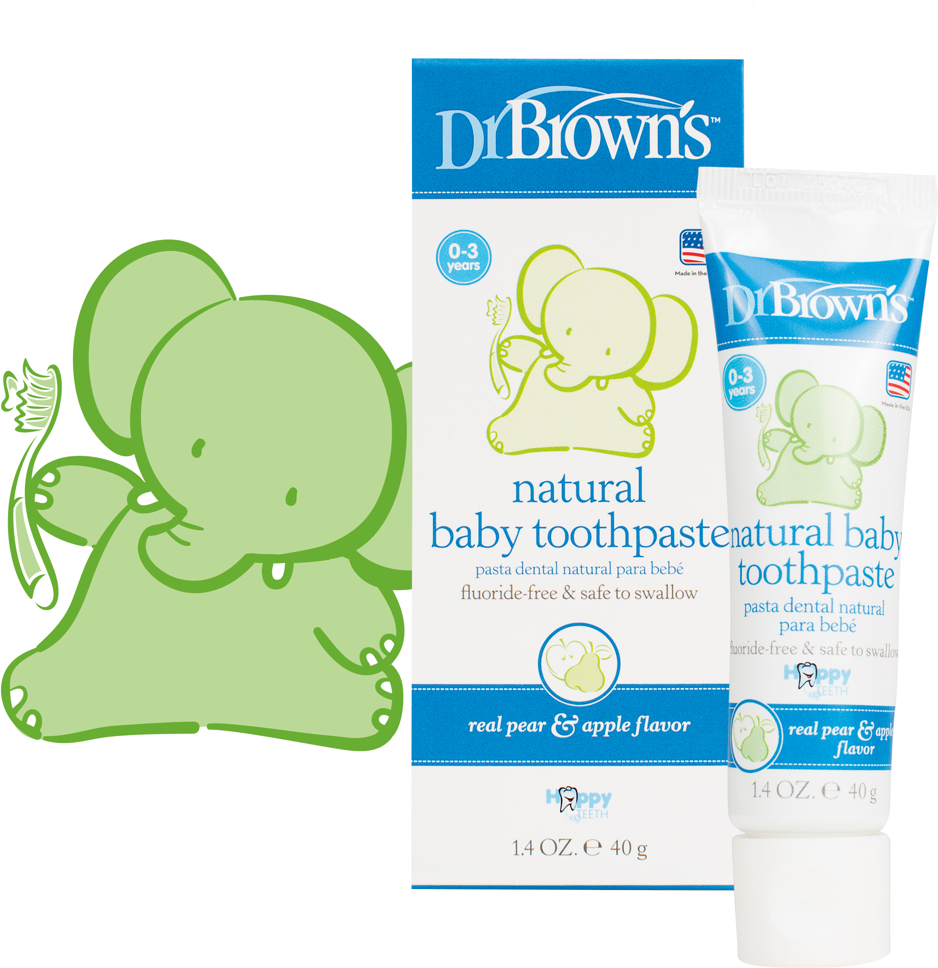 Toothpaste - Dr Brown Toothpaste Clipart (2000x2000), Png Download