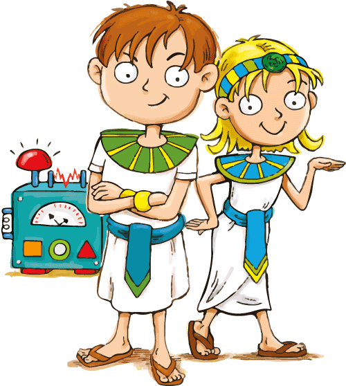 Ancient Egypt Facts For Kids - History Kids Clipart (550x650), Png Download