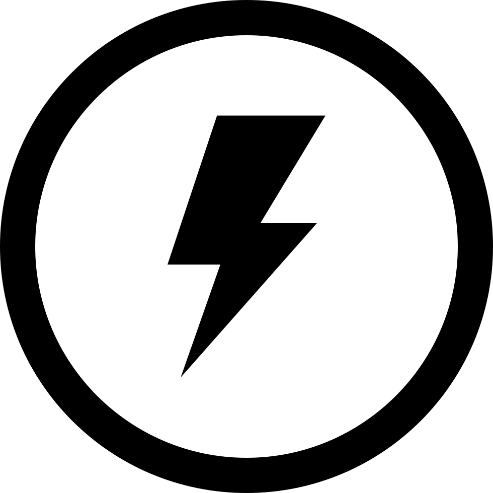 Png File - Electricity Icon Png Clipart (980x980), Png Download