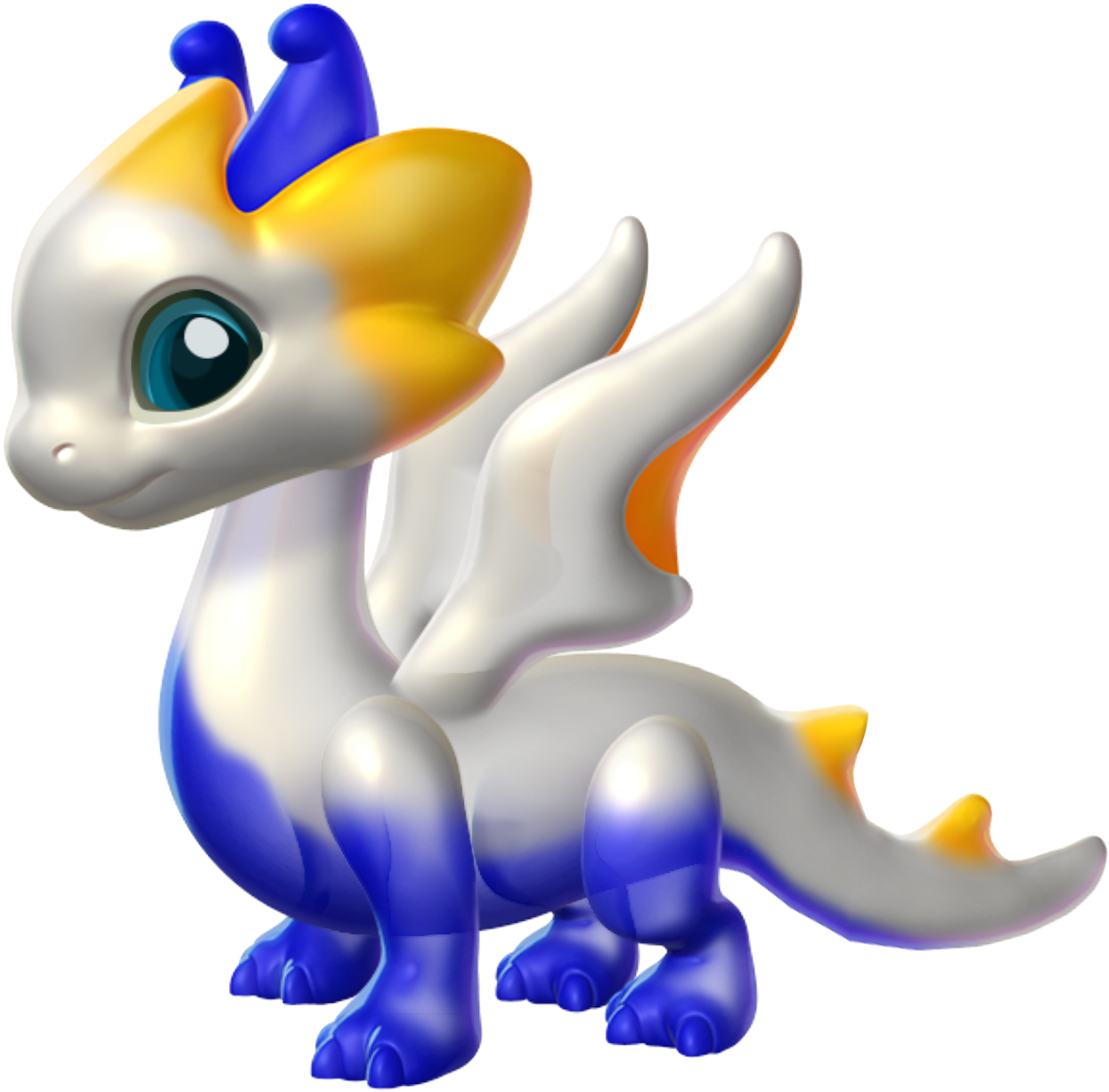 Murano Dragon Baby - Cartoon Clipart (1245x1226), Png Download