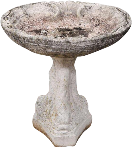 Bird Bath Png - Fountain Clipart (609x680), Png Download