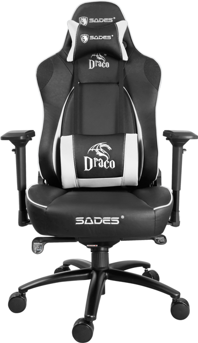 Draco Gaming Chair Insight Video - Gaming Chair Gt Omega Clipart (860x730), Png Download