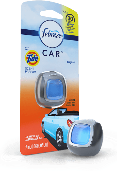 Tide Febreze Car Air Freshener Clipart (460x703), Png Download