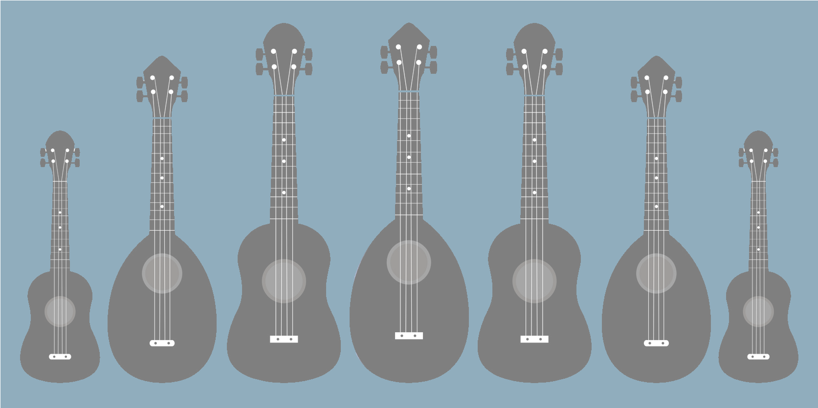 Indian Musical Instruments , Png Download - Ukulele Clipart (1673x835), Png Download