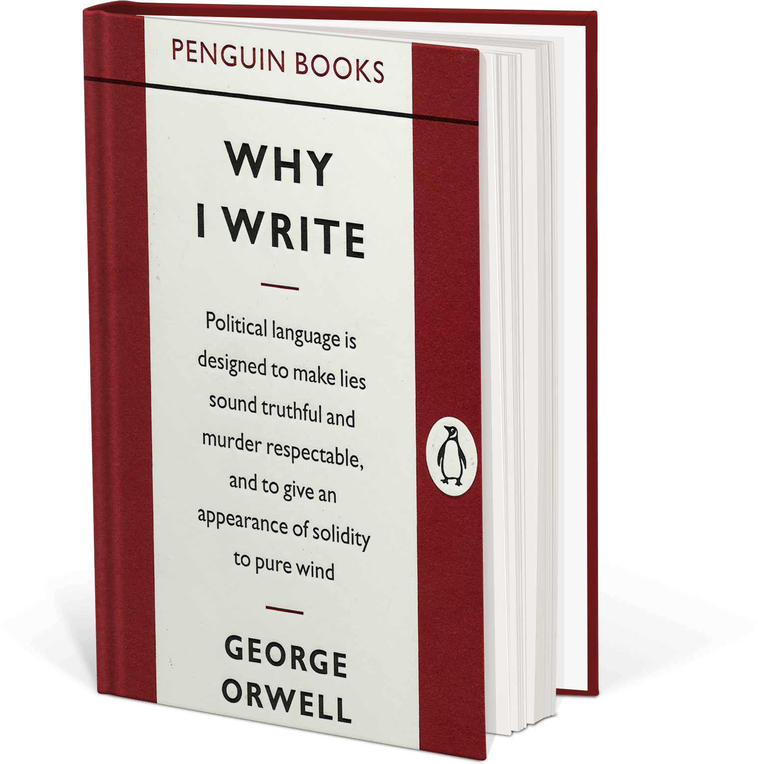 Cover Art For Why I Write - Book Cover Clipart (1699x1800), Png Download