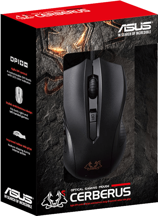 Asus Cerberus Gaming Mouse Clipart (792x792), Png Download