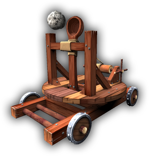 Catapult - Lumber Clipart (600x612), Png Download