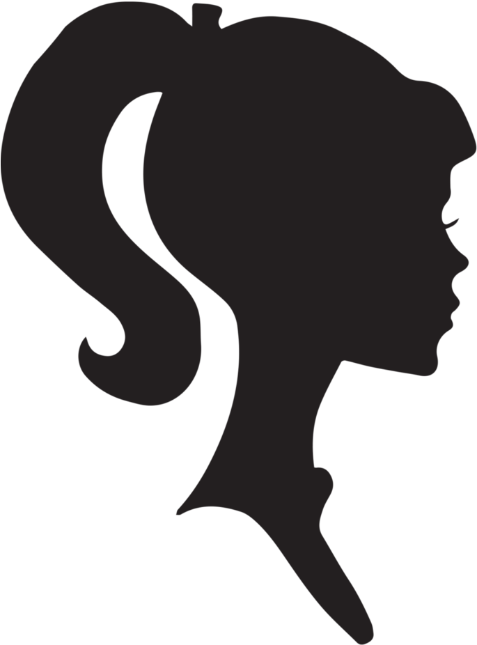 Woman Silhouette, Princess Silhouette, Female Silhouettes, Clipart (714x1120), Png Download
