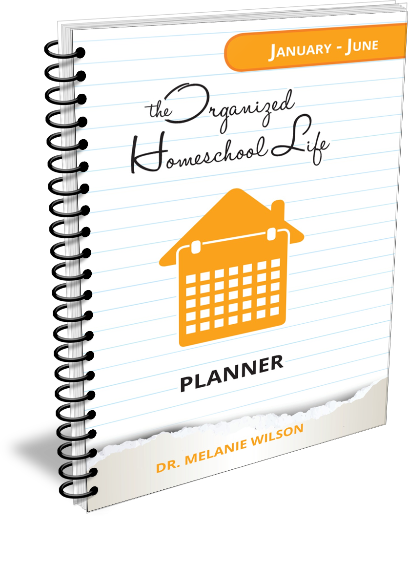 The Organized Homeschool Life Planner Print January - Manual Do Iphone Clipart (836x1155), Png Download