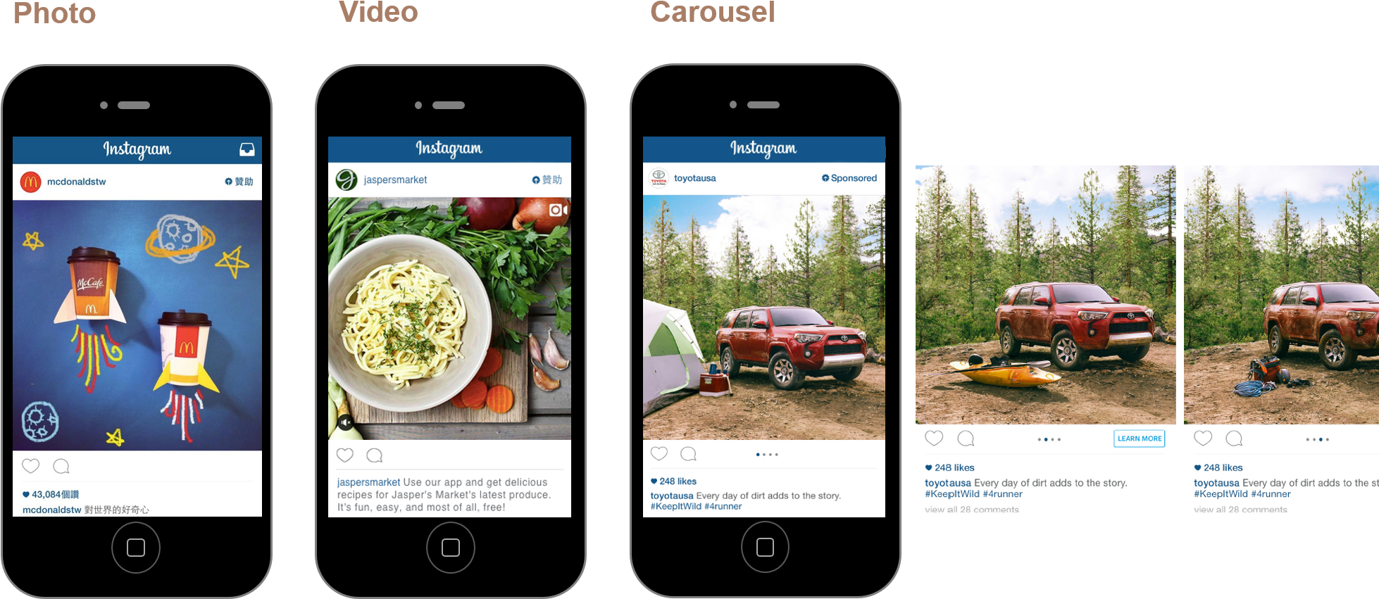 Blog 1127 - Instagram Carousel Video Clipart (1965x875), Png Download