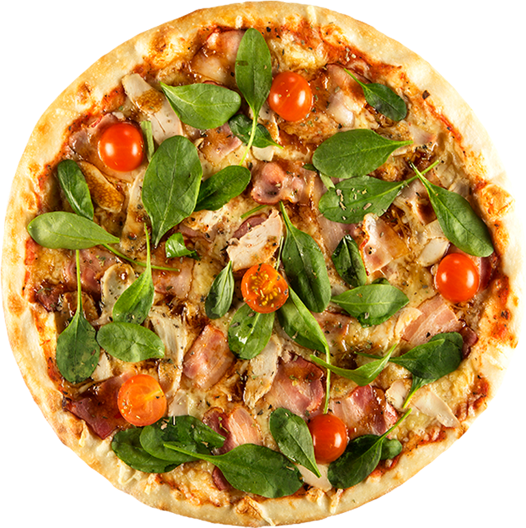 Fresh With Chicken - Cancan Pizza Clipart (800x800), Png Download