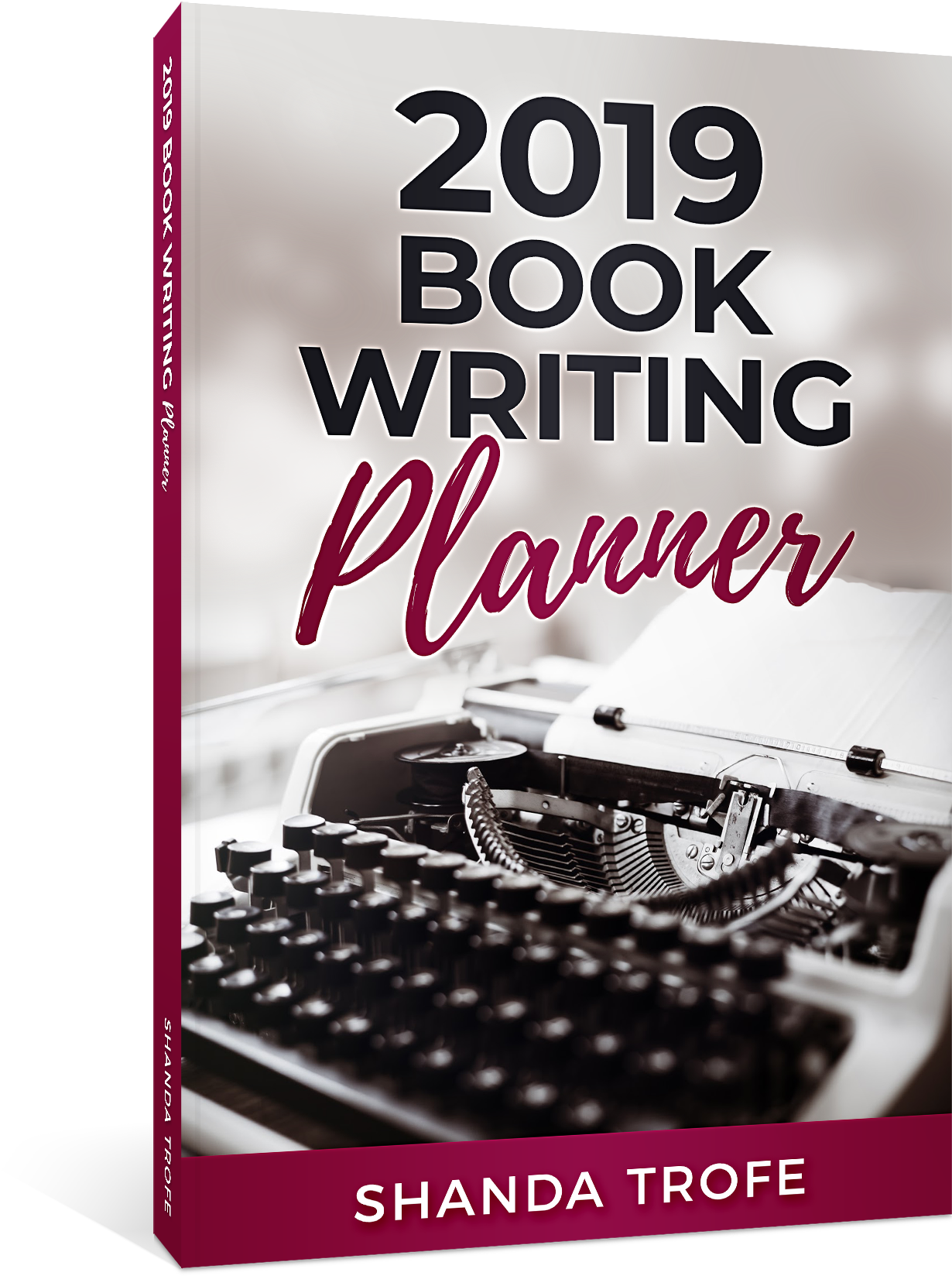 2019 Book-writing Planner Clipart (1500x2161), Png Download