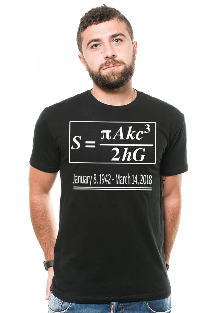 Hawking Equation Tshirt Stephen Hawking Tee Hawking's - Patriots No Days Off Clipart (1200x1200), Png Download
