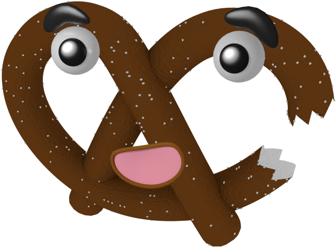 Pretzel Images - Cartoon Clipart (960x540), Png Download