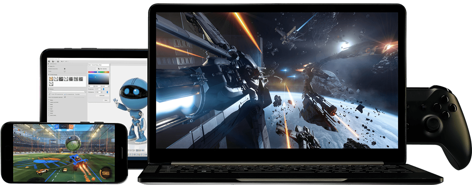 Download Your Gaming Pc - Star Citizen Amazon Lumberyard Clipart (1600x620), Png Download
