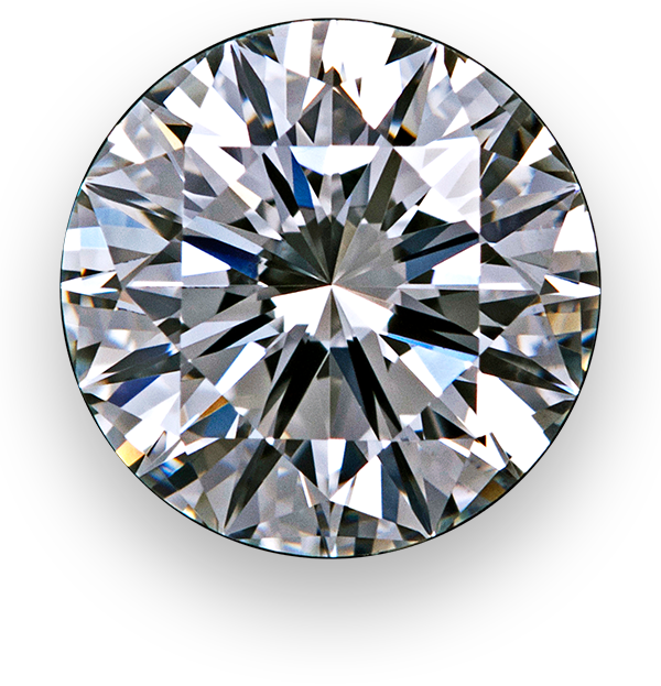 Luminus Round Cut Diamonds - Diamond Clipart (600x623), Png Download