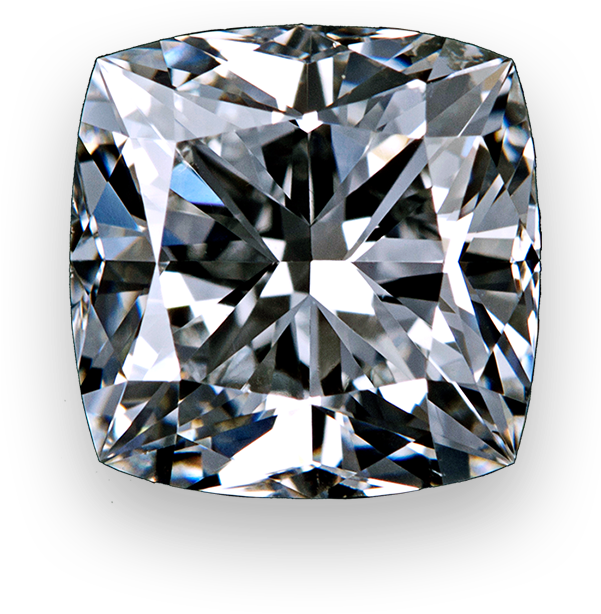 Cushion Cut Loose Diamond - Diamond Clipart (600x623), Png Download