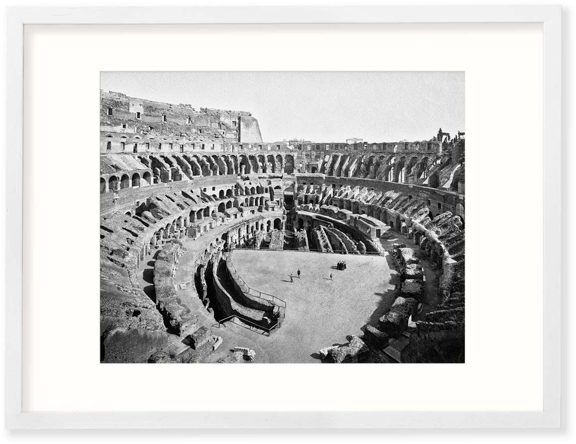 View Of The Inside The Colosseum - Il Colosseo Clipart (1200x933), Png Download