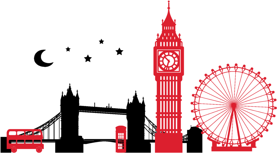 Free London Png Photos - London Big Ben Png Clipart (1024x538), Png Download