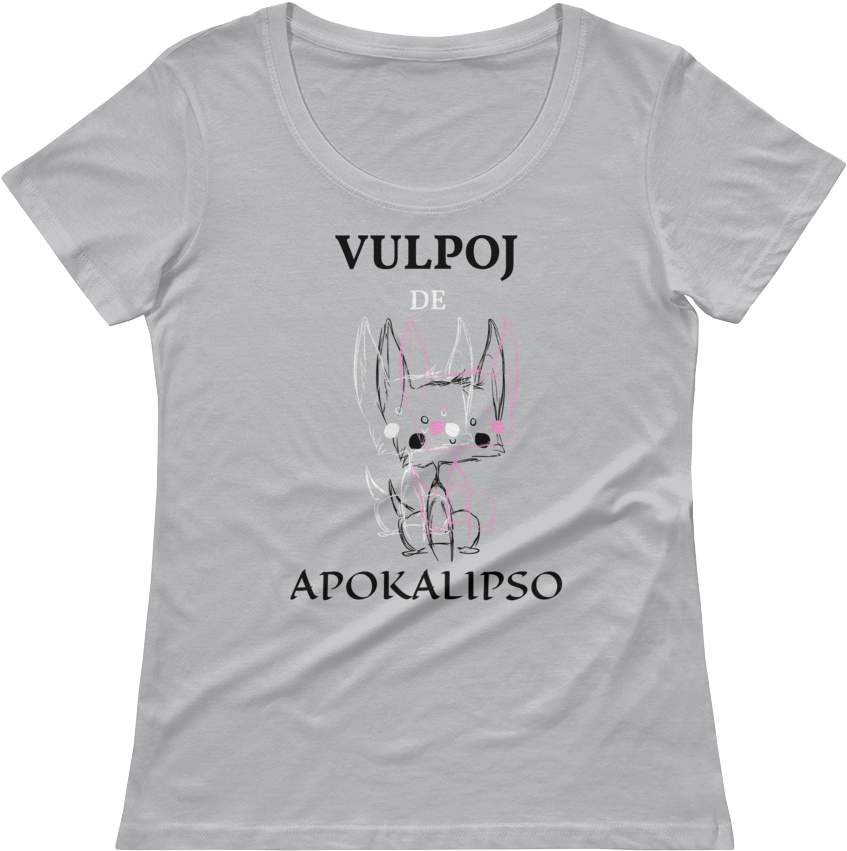 "fox Apocalypse" Ladies' Scoopneck - Violence Contre Les Femmes T Shirt Clipart (1000x1000), Png Download