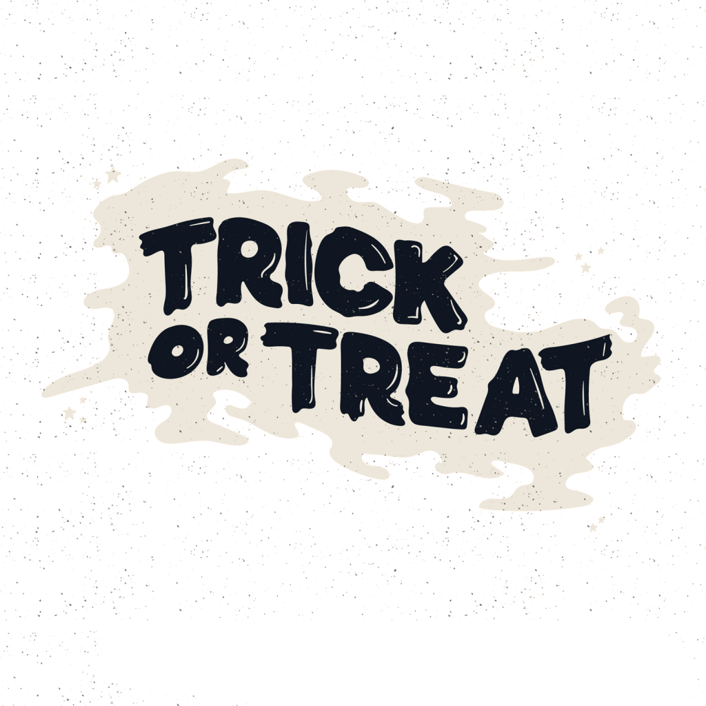 Trick Or Treat Png Images - Calligraphy Clipart (1024x1024), Png Download