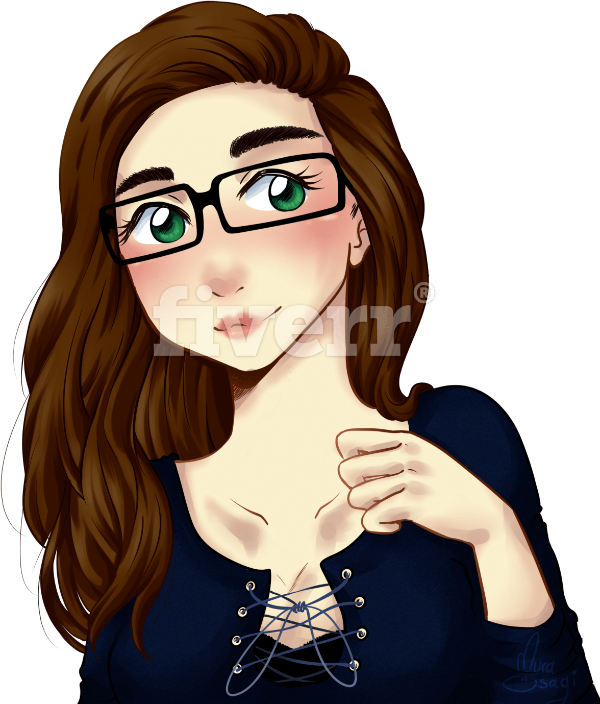 Big Worksample Image - Cartoon Clipart (1200x1489), Png Download