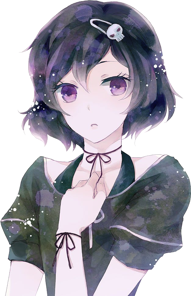 Cute Anime Girl Tomboy , Png Download Clipart (626x970), Png Download