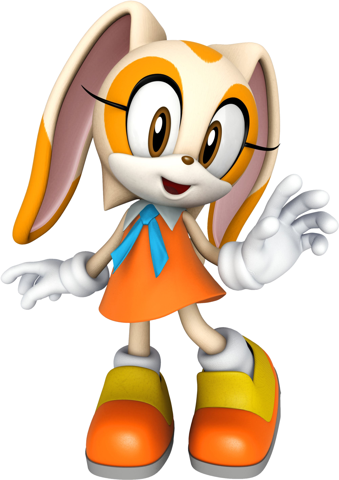 Super Mario Wiki Β - Cream The Rabbit Sonic Clipart (1200x1659), Png Download