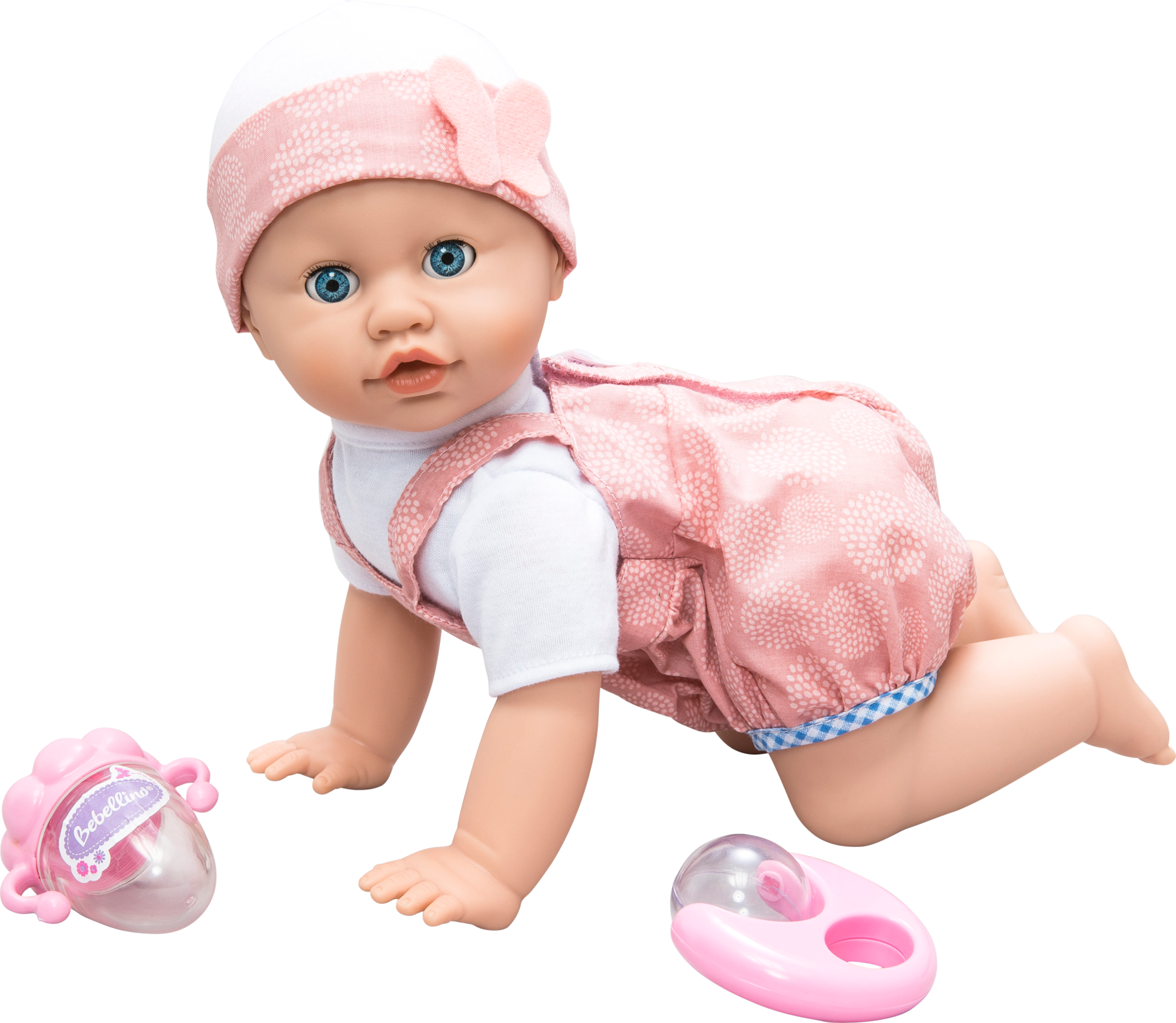 Bebellino Crawling Baby Doll, , Large Clipart (2000x1741), Png Download